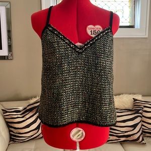 Zara spaghetti strap multicolored